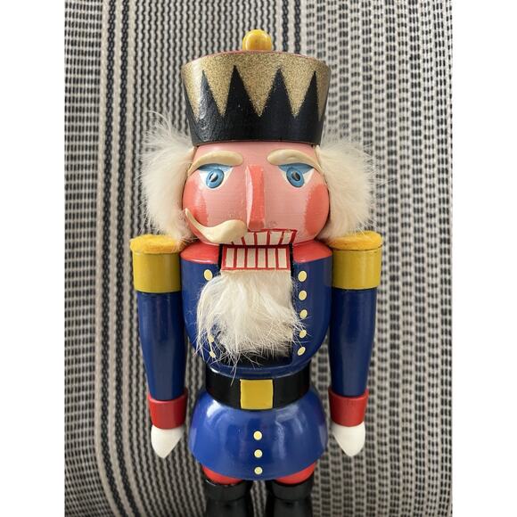 VINTAGE Wooden Erzgebirgischer Nussknacker GDR Expertic Nutcracker 13.5” - Picture 3 of 7